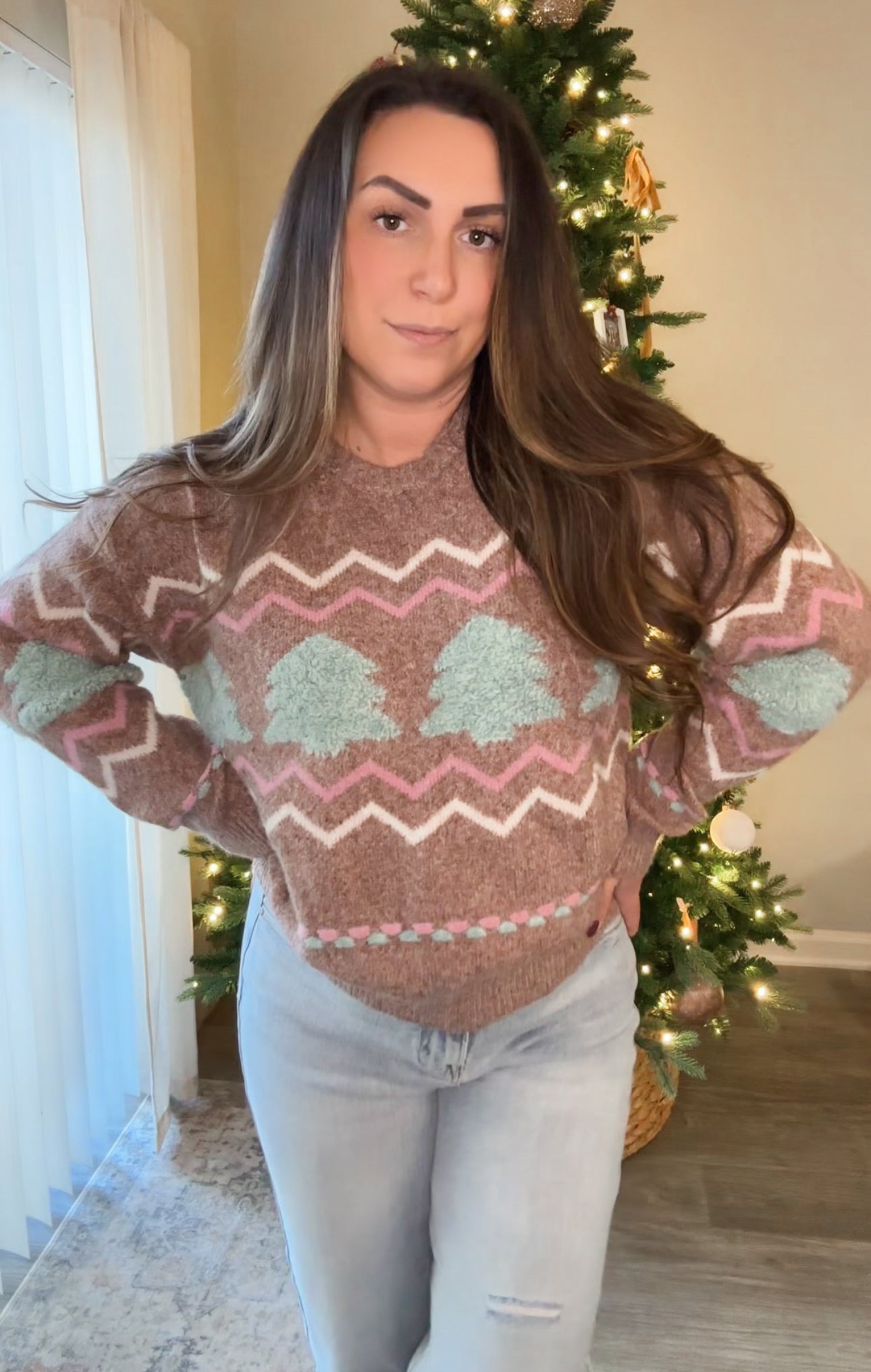 Sugar Plum Pines Sweater