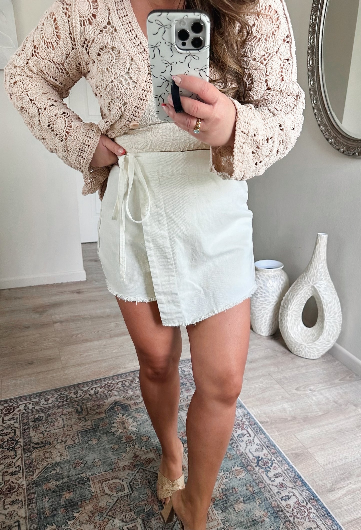 Petal Wrap Skort