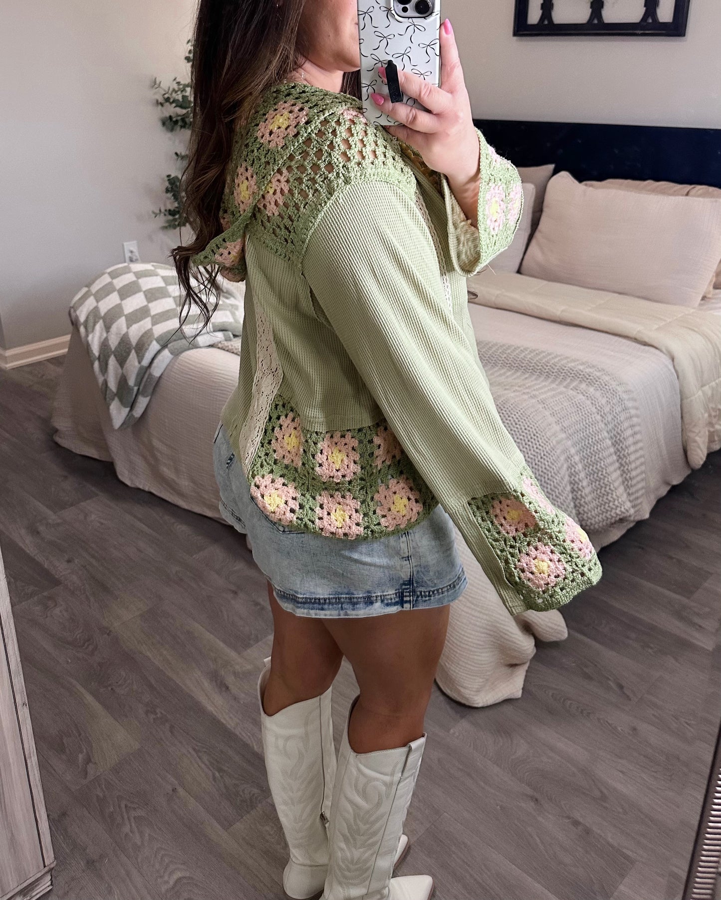 Wildflower Crochet Top